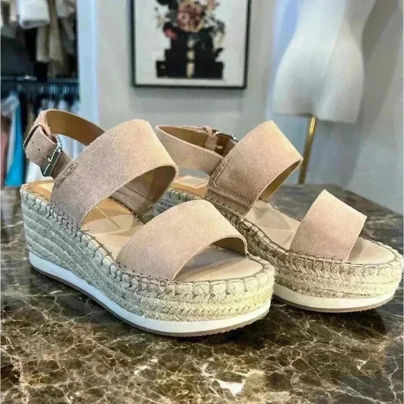 Dolce Vita Shoes - Dolce Vita Mauri Espadrilles Sandal Peach Size 7.5M